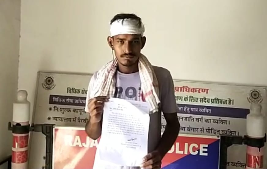 गोलगप्पा खा रहे मामा भाणजा के साथ दो जनों ने की मारपीट, पुलिस थाने में मामला दर्ज