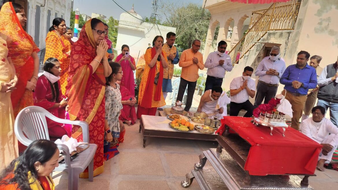 देवसागर सिंघी जैन मंदिर का 110 वां प्रतिष्ठा महोत्सव शुरू